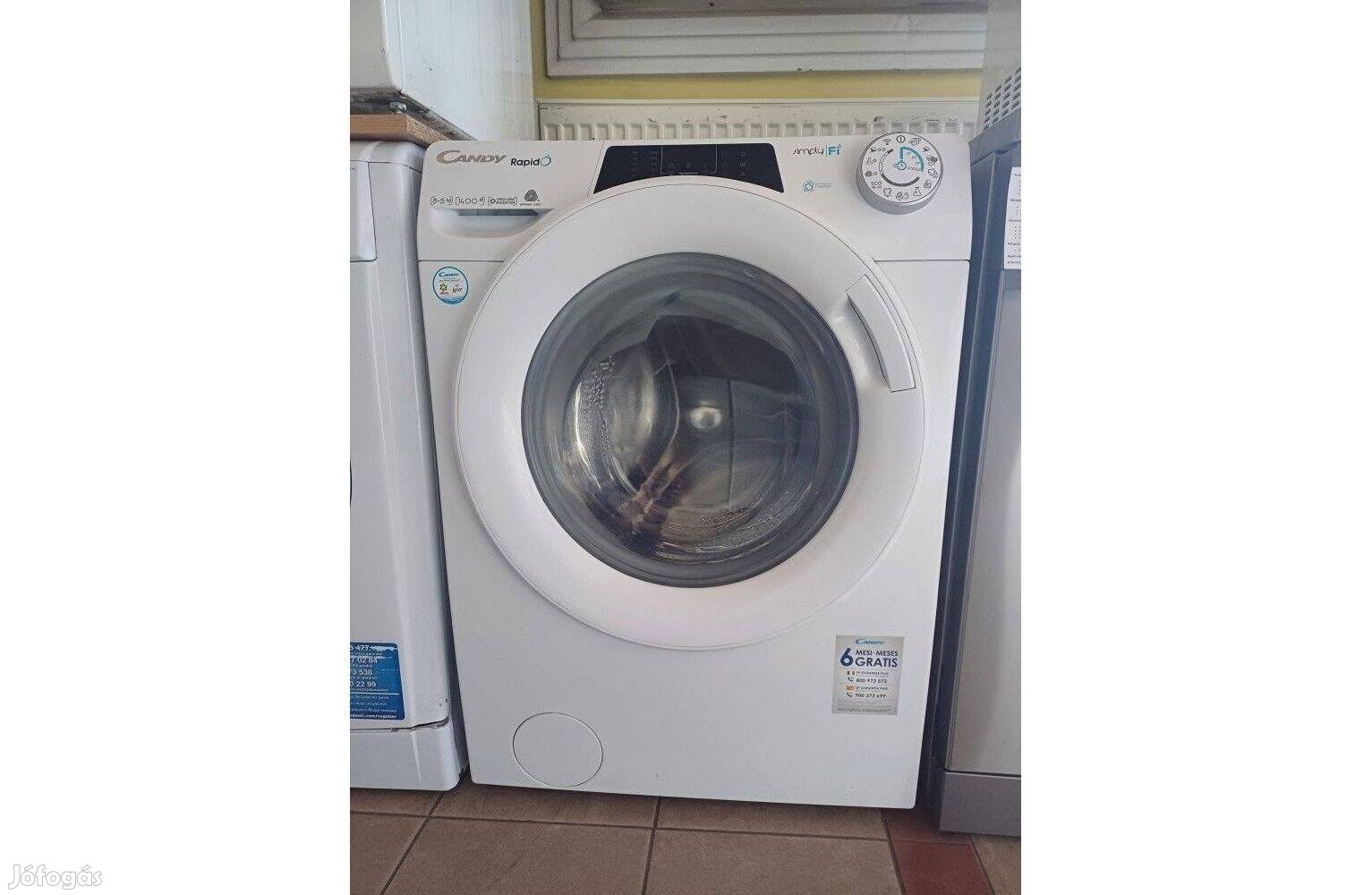 Használt Candy ROW4854Dwme/1-S Mosó-Szárítógép [H16894] 3-6 hó gari